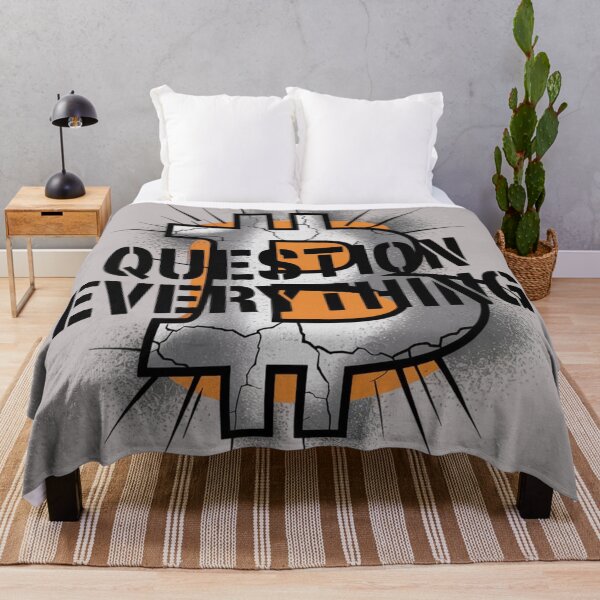 Item preview, Bitcoin - Question Everything designed and sold by 123ks.