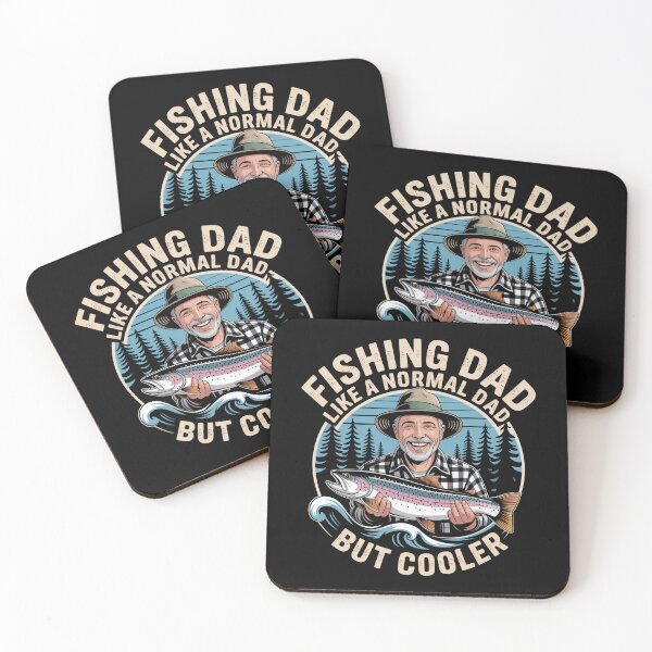 Item preview, Fishing Dad – Vintage Badge Design with Cool Outdoor Vibes designed and sold by MagicWander.