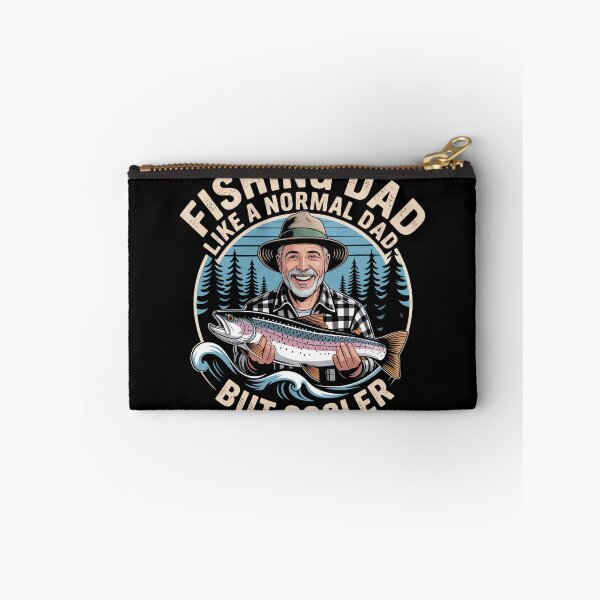 Item preview, Fishing Dad – Vintage Badge Design with Cool Outdoor Vibes designed and sold by MagicWander.