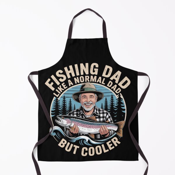Item preview, Fishing Dad – Vintage Badge Design with Cool Outdoor Vibes designed and sold by MagicWander.