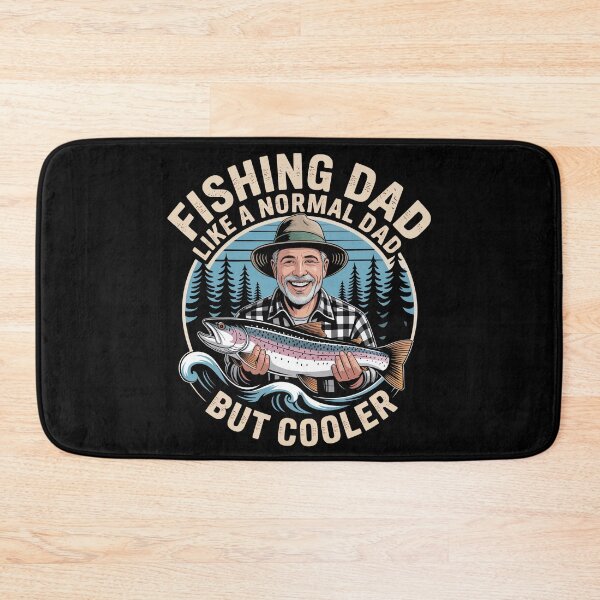 Item preview, Fishing Dad – Vintage Badge Design with Cool Outdoor Vibes designed and sold by MagicWander.