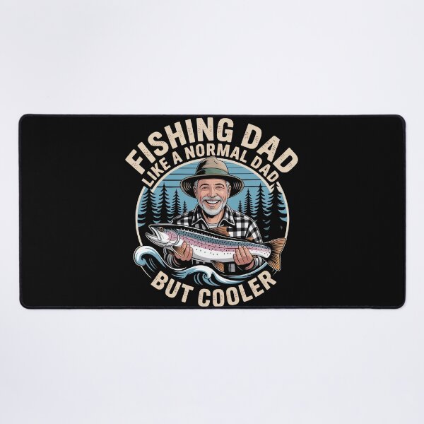 Item preview, Fishing Dad – Vintage Badge Design with Cool Outdoor Vibes designed and sold by MagicWander.
