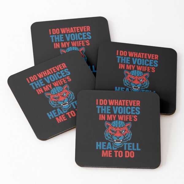 Item preview, I Do Whatever The Voices In My Wife's Head Tell Me To Do designed and sold by TrendsLook.