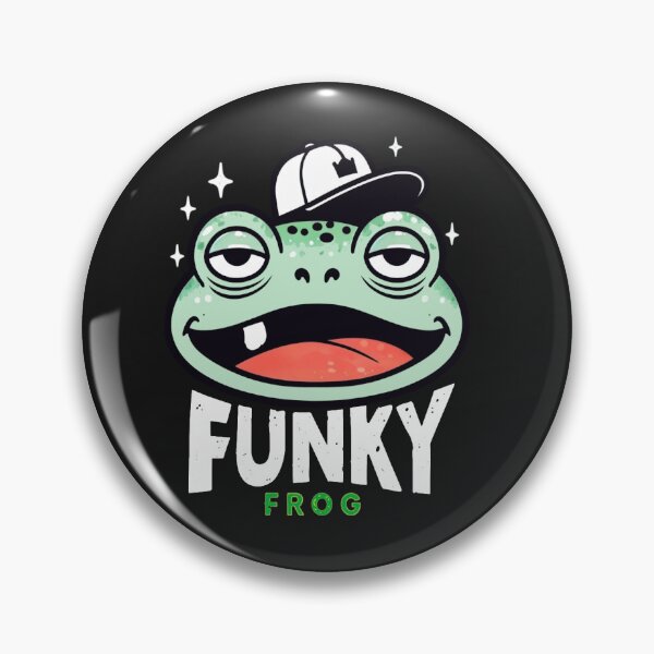 Item preview,  Funky Frog with Cap designed and sold by Winther-Art.