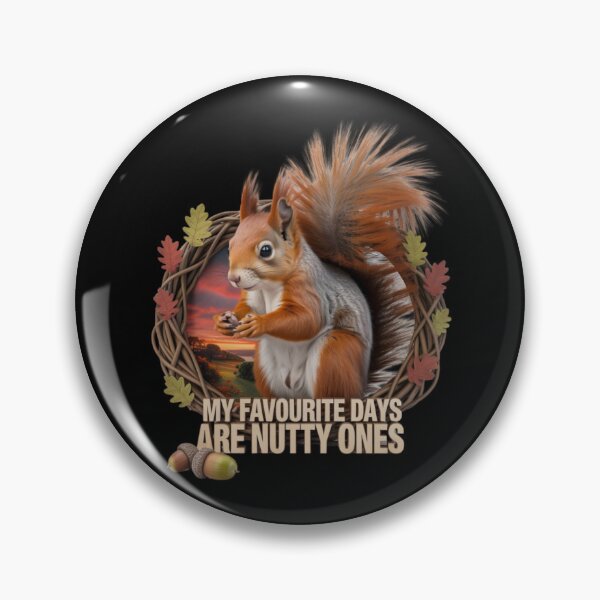 Item preview, Squirrel - My favourite days are Nutty ones designed and sold by 123ks.