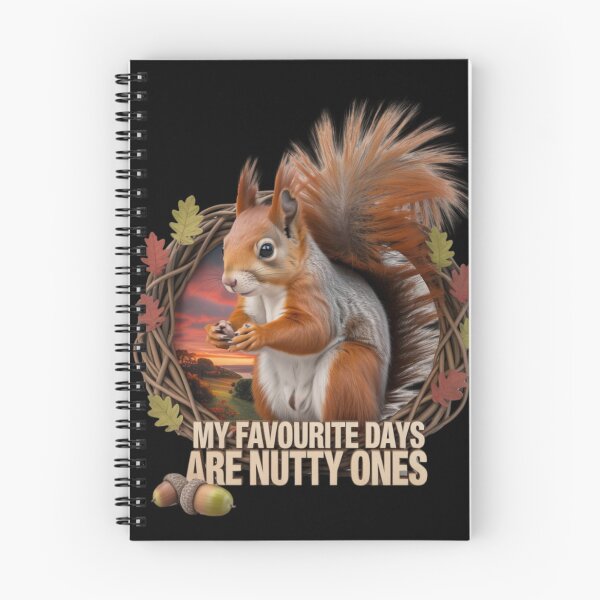 Item preview, Squirrel - My favourite days are Nutty ones designed and sold by 123ks.