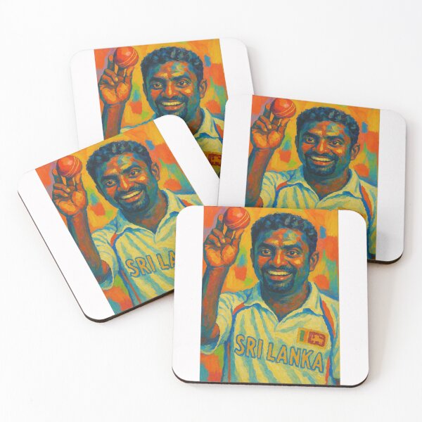 Item preview, Muttiah Muralitharan designed and sold by Paul Louis Villani.