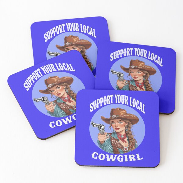 Item preview, Support Your Local Cowgirl 2 designed and sold by DigitalandPhoto.