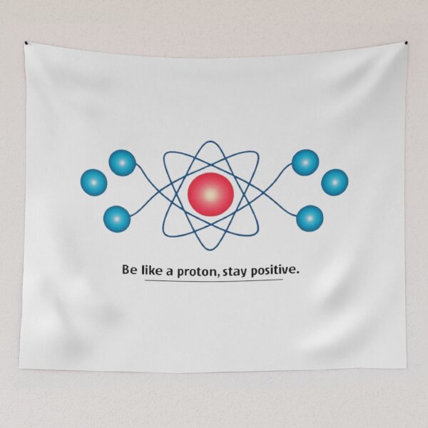 Item preview, Chemistry - Be Like a Proton, Stay Positive designed and sold by eXtraHumans.
