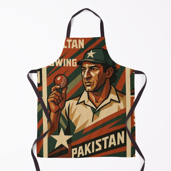 Item preview, Wasim Akram designed and sold by Paul Louis Villani.