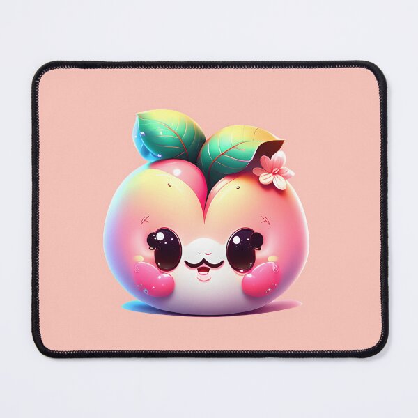 Item preview, Cute Fruit - Peachy Blossom designed and sold by UmamiDesigns.