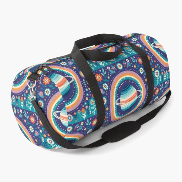 Item preview, Scandinavian Folk Art Colourful Patterned Saturn and Rings by heidiannemorris © designed and sold by FOLK ART FUSION by heidiannemorris.