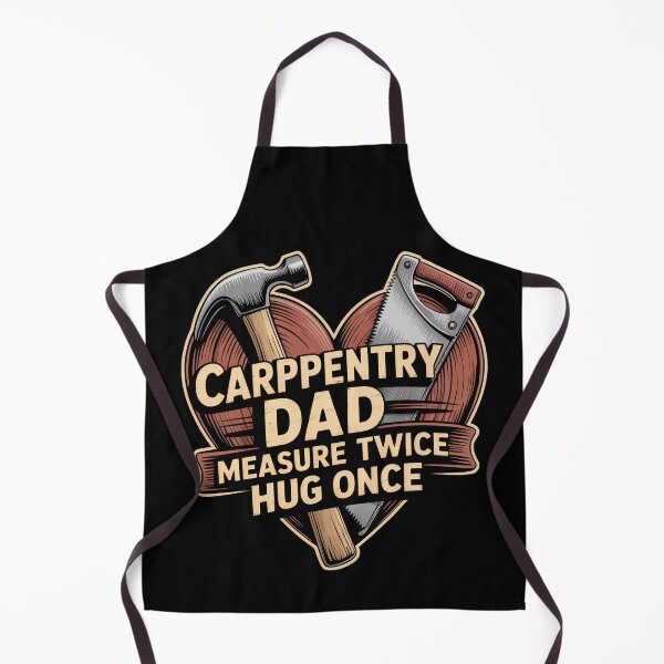 Item preview, Carpentry Dad – Measure Twice Hug Once Vintage Woodworking designed and sold by MagicWander.