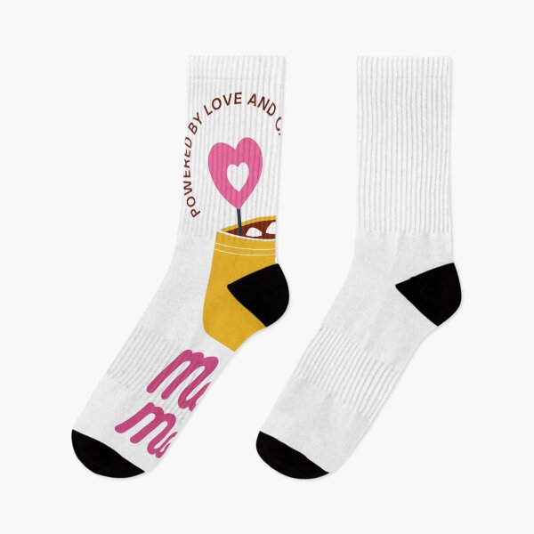 Item preview, Mom Mode: Powered by Love and Caffeine designed and sold by TwoDotsStudio.