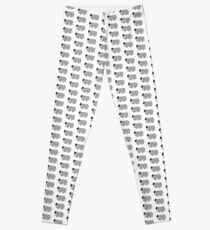 June Bug, the Whimsical Sheep Leggings