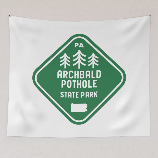 Item preview, Archbald Pothole State Park Pennsylvania Rhombus designed and sold by bivenart.