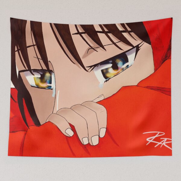 Artikelvorschau, Trauriger Anime-Junge entworfen und verkauft von RobsArtwork.