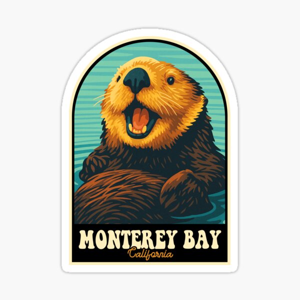 Item preview, Monterey Bay Sea Otter California Travel Design designed and sold by JackCurtis1991.