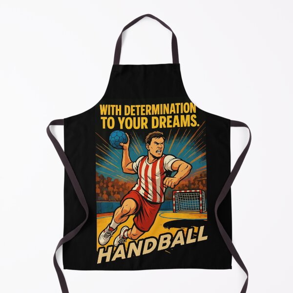 Item preview, With Determination to Your Dreams – Handball Comic Tee designed and sold by rooffee.