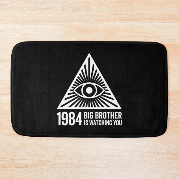 Item preview, Big Brother is Watching You - All Seeing Eye V4 (On Black) designed and sold by STUDIO-72.