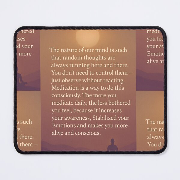 Item preview, Mind & Meditation designed and sold by Day Dreamer.
