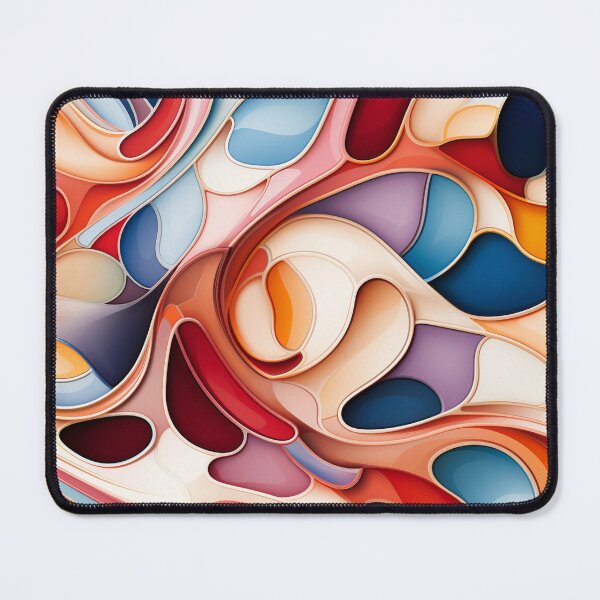 Item preview, Barcelona Tile in Art Nouveau Colours designed and sold by mittie101.