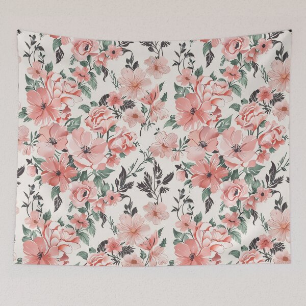 Item preview, Pink Flower Pattern designed and sold by CoolPixels.