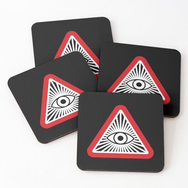 Item preview, Big Brother is Watching You - All Seeing Eye (On Black) designed and sold by STUDIO-72.