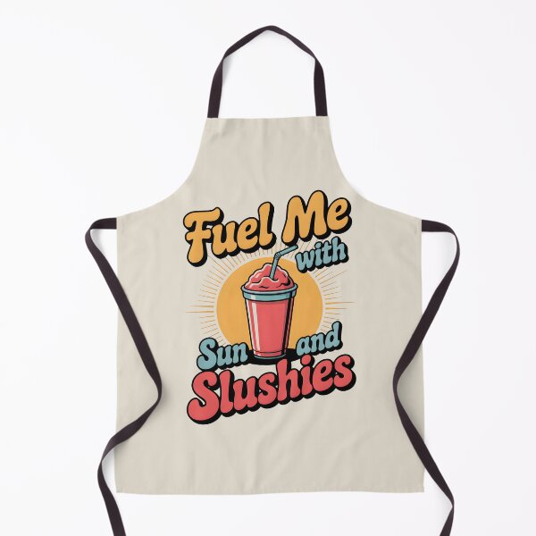 Item preview, Fuel Me with Sun and Slushies Fun Summer Quote designed and sold by Jollys-ArtShop.
