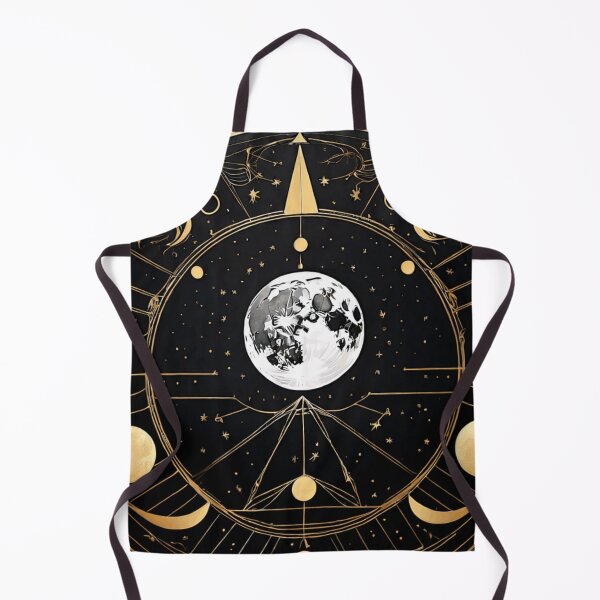 Item preview, Celestial Symbols and Moon Phase Art designed and sold by SketchNStyle.