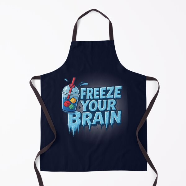 Item preview, Freeze Your Brain – Heathers Musical Quote Slushie Design designed and sold by PricklyBearArt.