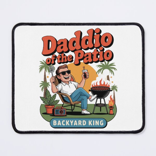 Item preview, Daddio of the Patio Backyard King Design designed and sold by ibobo4656.