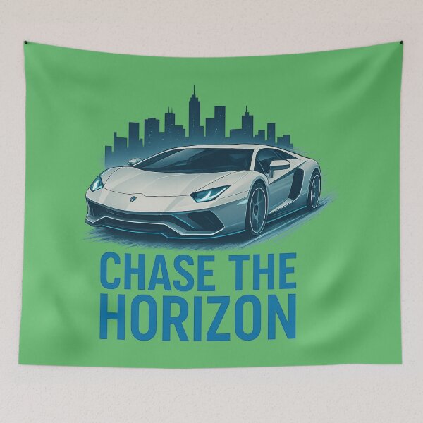 Item preview, Chase the Horizon – Futuristic Sports Car Street Drive Design designed and sold by gtrock.