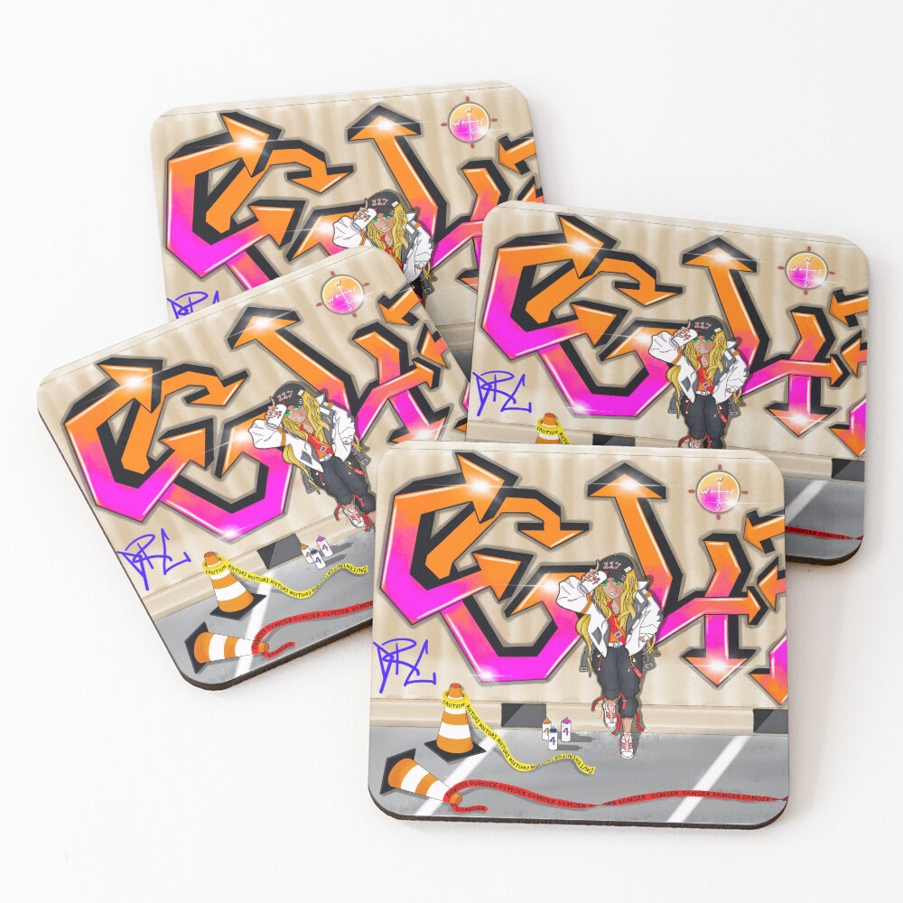 Item preview, Coasters (Set of 4) designed and sold by RobsArtwork.