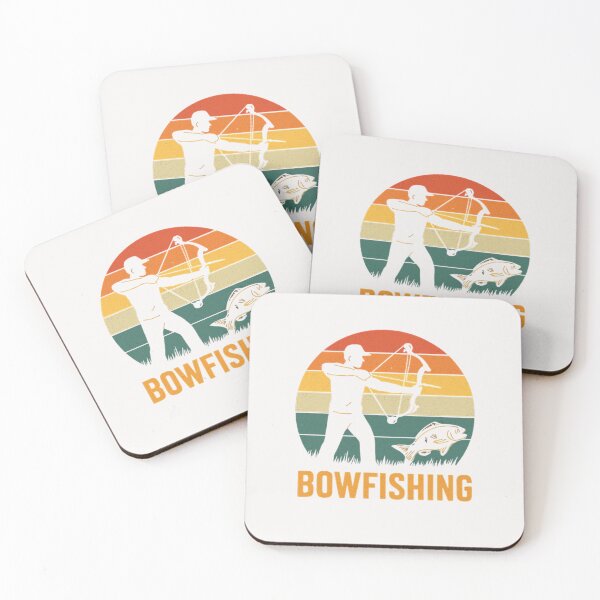 Item preview, Bowfishing T-Shirt Designs | Unique Bow Fishing Gifts Sticker designed and sold by RANDOMNESS.