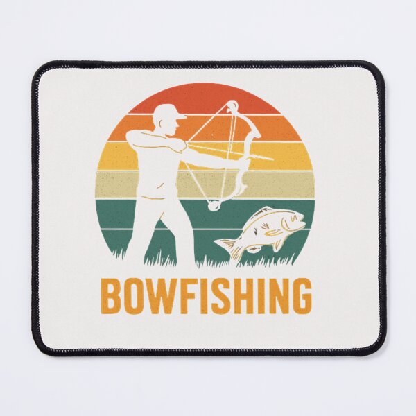 Item preview, Bowfishing T-Shirt Designs | Unique Bow Fishing Gifts Sticker designed and sold by RANDOMNESS.