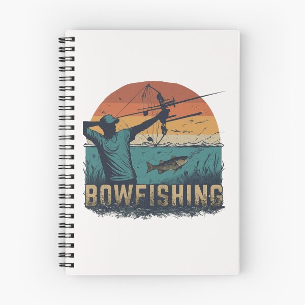 Item preview, Bowfishing T-Shirt Designs | Unique Bow Fishing Gifts Sticker designed and sold by RANDOMNESS.
