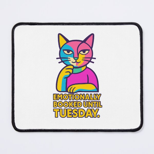 Item preview, Emotionally booked until Tuesday – Laptop Sleeve for Remote Workers – Minimalist Aesthetic Design designed and sold by JustMeditateIt.