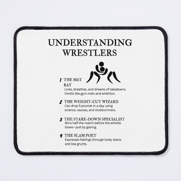Item preview, Understanding Wrestlers – Funny Mat Life Humor for Grapplers designed and sold by PsyFlow35.