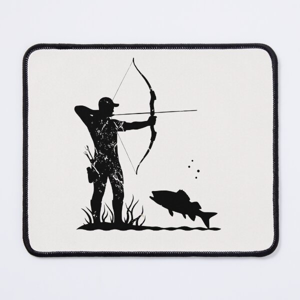 Item preview, Bowfishing T-Shirt Designs | Unique Bow Fishing Gifts Sticker designed and sold by RANDOMNESS.