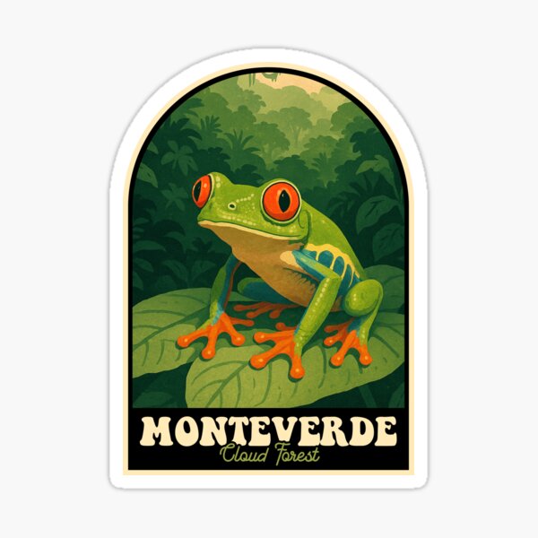 Item preview, Monteverde Cloud Forest Costa Rica Travel Art designed and sold by JackCurtis1991.