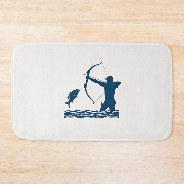 Item preview, Bowfishing T-Shirt Designs | Unique Bow Fishing Gifts Sticker designed and sold by RANDOMNESS.