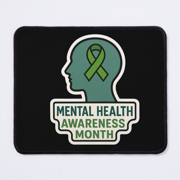 Item preview, Mental Health Awareness Month - profile 2 designed and sold by LewpyG.