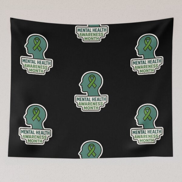 Item preview, Mental Health Awareness Month - profile 2 designed and sold by LewpyG.
