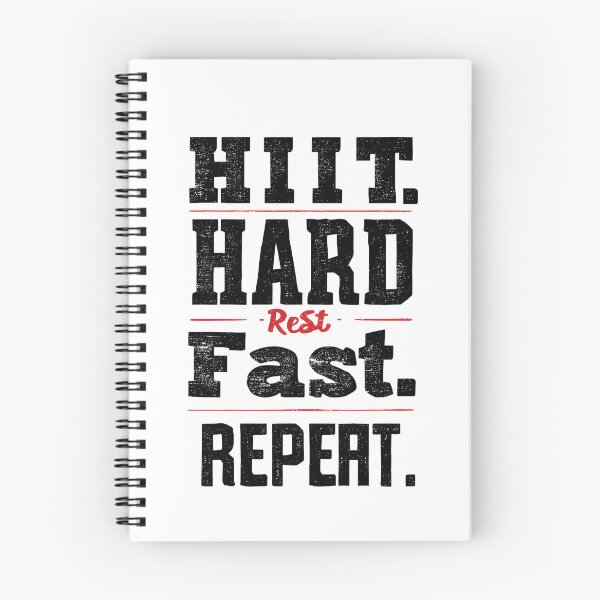 Item preview, Copy of HIIT Hard Rest Fast Repeat II designed and sold by atihca.