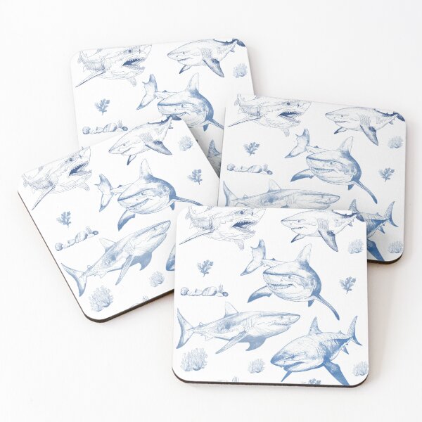 Item preview, Sharks Vintage Style designed and sold by sallyheaney.