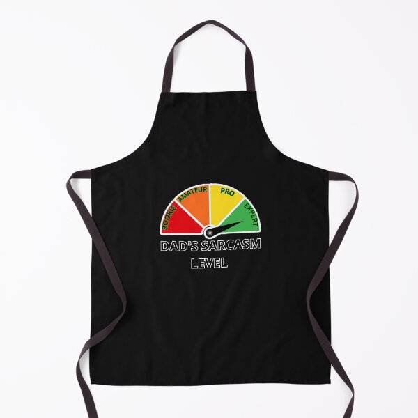 Item preview, Dad's Sarcasm Level – Expert Gauge T-Shirt designed and sold by Pikole.