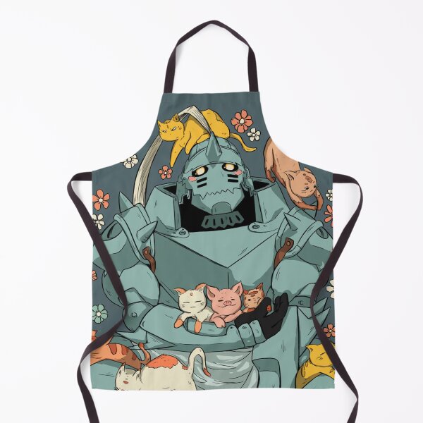 Item preview, Alphonse Elric with Cute Cats – Fullmetal Alchemist Fan Art designed and sold by 32BlackRoses.