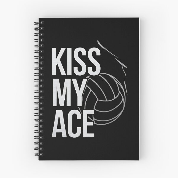 Item preview, Kiss My Ace. Volleyball Saying designed and sold by DomTeesHaven.