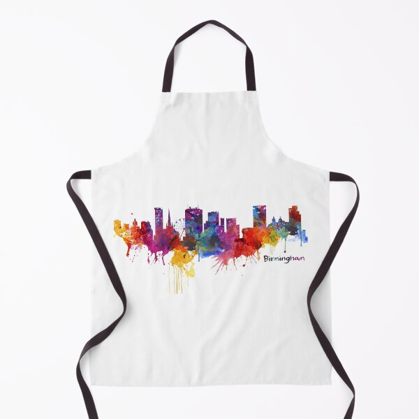 Item preview, Birmingham Skyline Watercolor designed and sold by caracatita75.